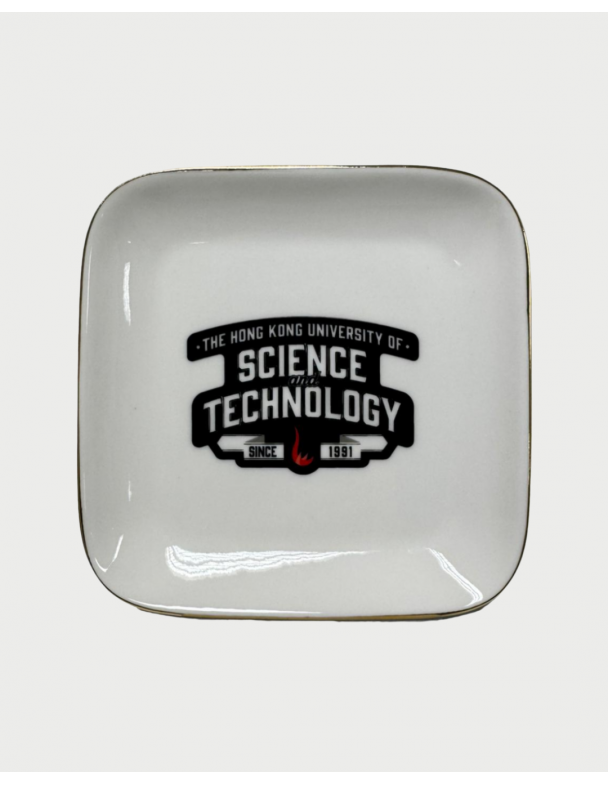 HKUST New Typography Ceramic Plate